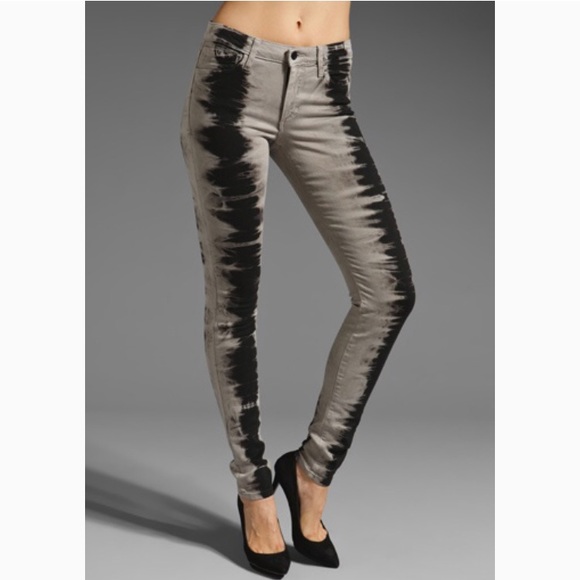 Joe's Jeans Denim - Joe’s Jeans black and gray ombré tie dye EUC jeans